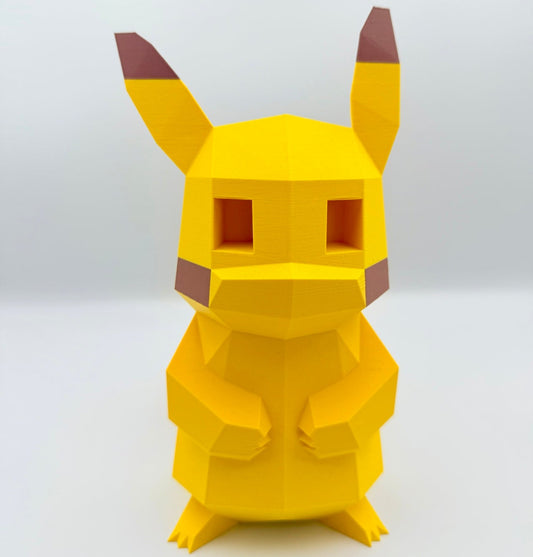 Pikachu Low Poly XXL