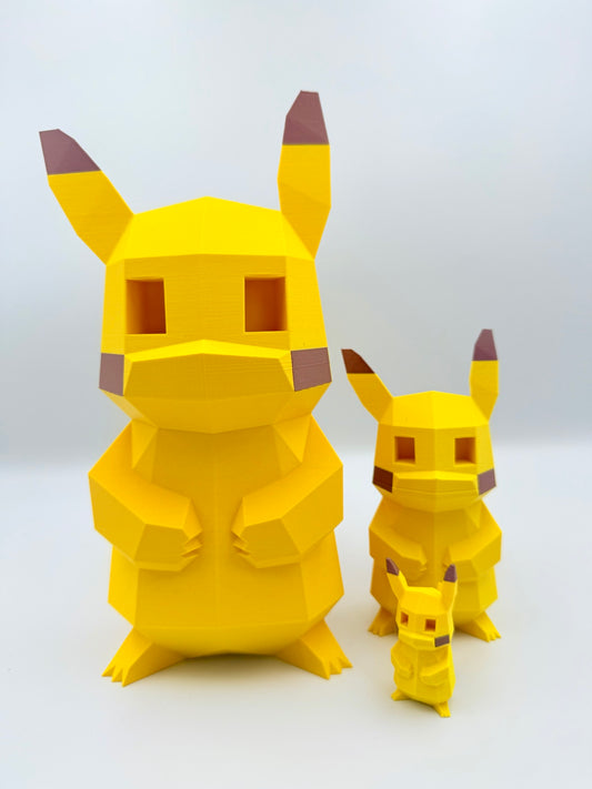 Pikachu Low Poly XL