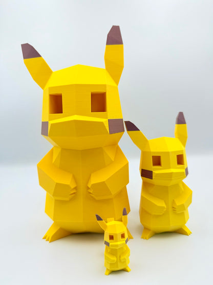 Pikachu Low Poly XL